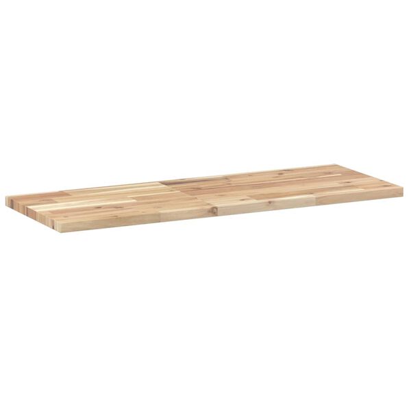 vidaXL &Eacute;tag&egrave;re flottante 80x30x2 cm bois d'acacia massif non trait&eacute;