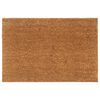 vidaXL Tapis de porte naturel 60x90 cm fibre de coco touffet&eacute;