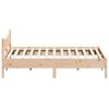 vidaXL Cadre de lit sans matelas 180x200 cm bois massif de pin