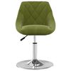 vidaXL Tabouret de bar Vert clair Velours