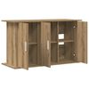 vidaXL Support d'aquarium Ch&ecirc;ne artisanal 101 x 41 x 58 cm Bois d'ing&eacute;nierie