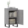 vidaXL Buffet sonoma gris 40x35x70 cm bois d'ing&eacute;nierie