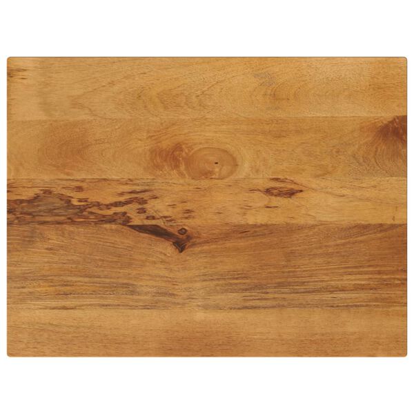 vidaXL Dessus de table 80x60x3,8 cm rectangulaire bois massif manguier