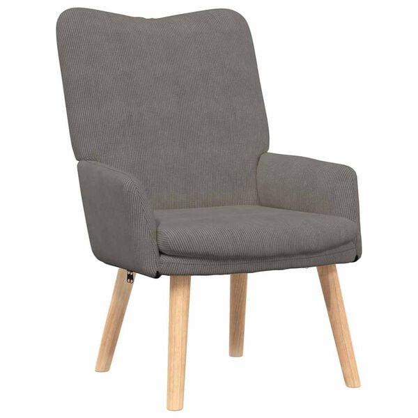 vidaXL fauteuil Gris clair 63 x 67 x 94 cm Tissu Sherpa