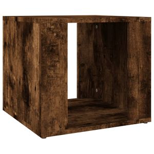 vidaXL Table de chevet Ch&ecirc;ne fum&eacute; 41x40x36 cm Bois d'ing&eacute;nierie