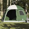 vidaXL Tente de familiale igloo 6 personnes vert imperméable