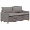 vidaXL Canap&eacute; Taupe 156 x 81 x 87,5 cm Tissu