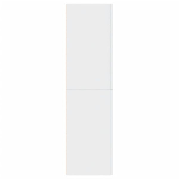 vidaXL Meuble TV Blanc 30,5x30x110 cm Bois d&rsquo;ing&eacute;nierie