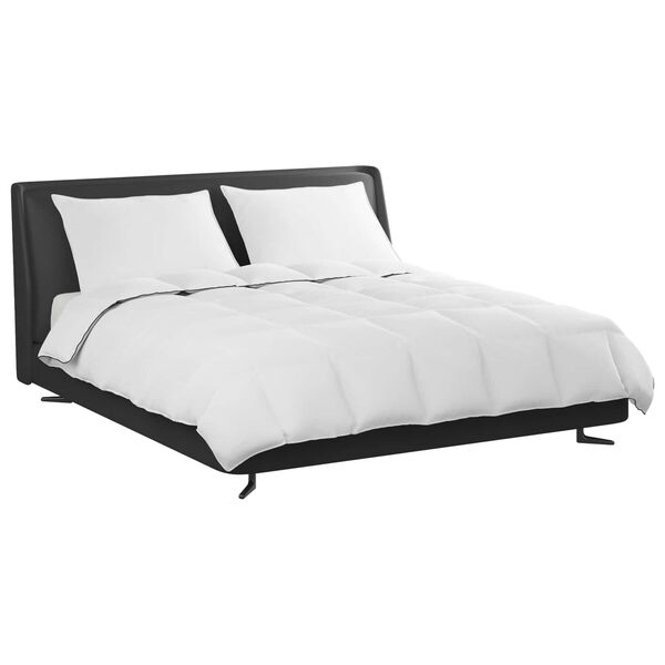 vidaXL Duvet d'hiver avec oreiller 3 pcs Blanc Plume de canard