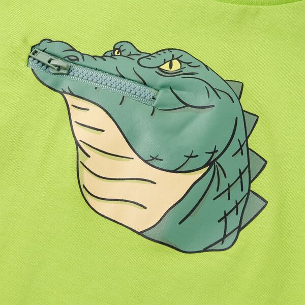 T-shirt pour enfants vert citron 128