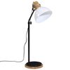 vidaXL Lampadaire 25 W blanc 30x30x100-150 cm E27