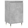 vidaXL Buffets 2 pcs gris b&eacute;ton 40x35x70 cm bois d'ing&eacute;nierie