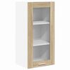 vidaXL Armoire suspendue avec stockage Ch&ecirc;ne Sonoma 40 x 31 x 80 cm