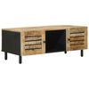 vidaXL Table basse Naturel 100 x 54 x 40 cm Bois de mangue massif