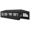 vidaXL Tente de r&eacute;ception 3x12 m anthracite