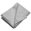 vidaXL B&acirc;che 260 g/m&sup2; 4x4 m Gris PEHD