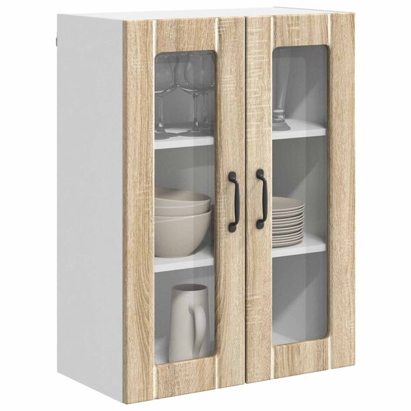 vidaXL Armoire de cuisine Ch&ecirc;ne Sonoma 60 x 31 x 80 cm