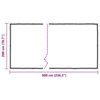 vidaXL Housse de protection plantes avec &oelig;illets 2x6 m poly&eacute;thyl&egrave;ne