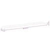 vidaXL &Eacute;tag&egrave;res murales 2 pcs blanc et ch&ecirc;ne sonoma 80x9x3 cm