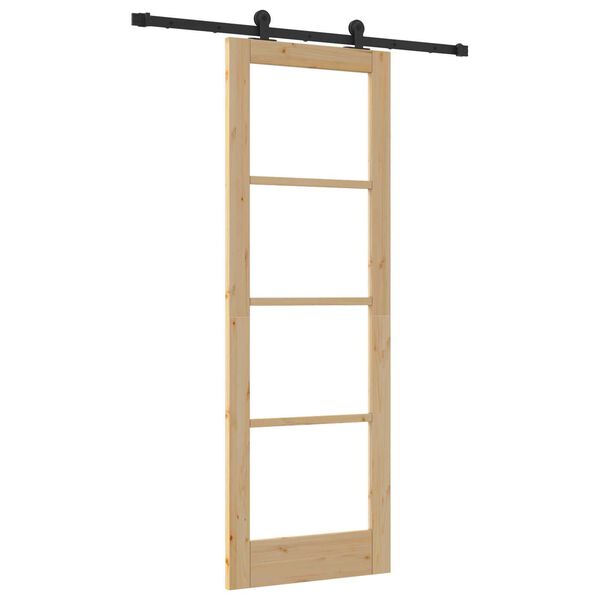 vidaXL Porte coulissante ORKDAL Naturel 73,5 x 211 cm