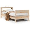 vidaXL Cadre de lit sans matelas 90x200 cm bois de pin massif