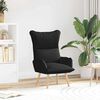 vidaXL fauteuil Noir 69 x 74 x 93 cm Tissu et Contreplaqu&eacute;