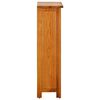 vidaXL Biblioth&egrave;que 45x22,5x82 cm Bois de ch&ecirc;ne massif