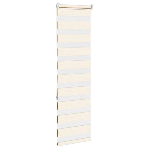 vidaXL Store z&egrave;bre beige marbr&eacute; largeur du tissu 35,9 cm polyester