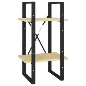 vidaXL Biblioth&egrave;que &agrave; 2 niveaux 40x30x70 cm Bois de pin massif