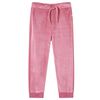vidaXL Pantalon de surv&ecirc;tement pour enfants framboise 92