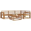vidaXL Ensemble de canap&eacute;s d'ext&eacute;rieur 5 pcs Naturel