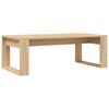 vidaXL Table basse chêne sonoma 102x50x35 cm bois d'ingénierie
