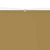vidaXL Auvent vertical Beige 180x1000 cm Tissu oxford