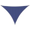 vidaXL Voile de parasol tissu oxford triangulaire 3x4x5 m bleu
