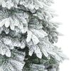 vidaXL Sapin de No&euml;l artificiel avec 300 LED Blanc 240 cm PE et PVC