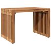 vidaXL Table d'appoint de jardin Marron 50 x 32,5 x 35 cm