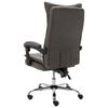 vidaXL Chaise de bureau Gris Tissu