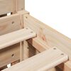 vidaXL Cadre de lit sans matelas 140x200 cm bois massif de pin