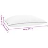 vidaXL Coussin de sommeil 40 x 80 x 15 cm
