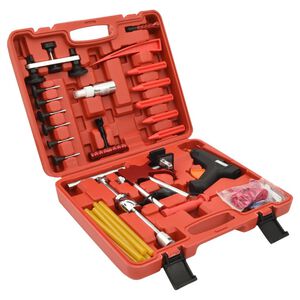 vidaXL Kit de r&eacute;paration de bosses avec bo&icirc;te de rangement 42 pcs