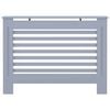 vidaXL Cache-radiateur anthracite 112x19x81,5 cm MDF