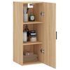 vidaXL Armoire murale chêne sonoma 34,5x34x90 cm