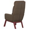 vidaXL Chaise de relaxation Taupe Tissu