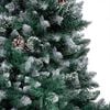 vidaXL Arbre de No&euml;l artificiel avec LED/boules pommes de pin 180cm
