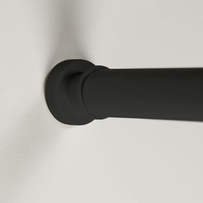 Sealskin Tringle de rideau de douche télescopique 80-130 cm noir