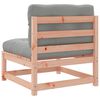 vidaXL Salon de jardin 6 pcs et coussins bois massif sapin de douglas