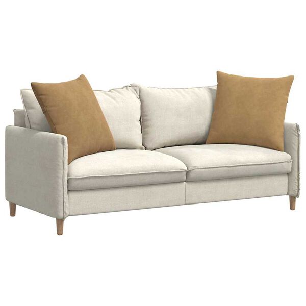 vidaXL Coussins de canapé 2 pcs Marron 60 x 60 cm