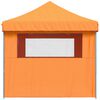 vidaXL Tente de f&ecirc;te Orange 279 x 410 x 315 cm Tissu Oxford