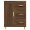 vidaXL Buffet Ch&ecirc;ne marron 69,5x34x90 cm Bois d'ing&eacute;nierie