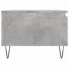 vidaXL Table basse Gris béton 90x50x36,5 cm Bois d'ingénierie